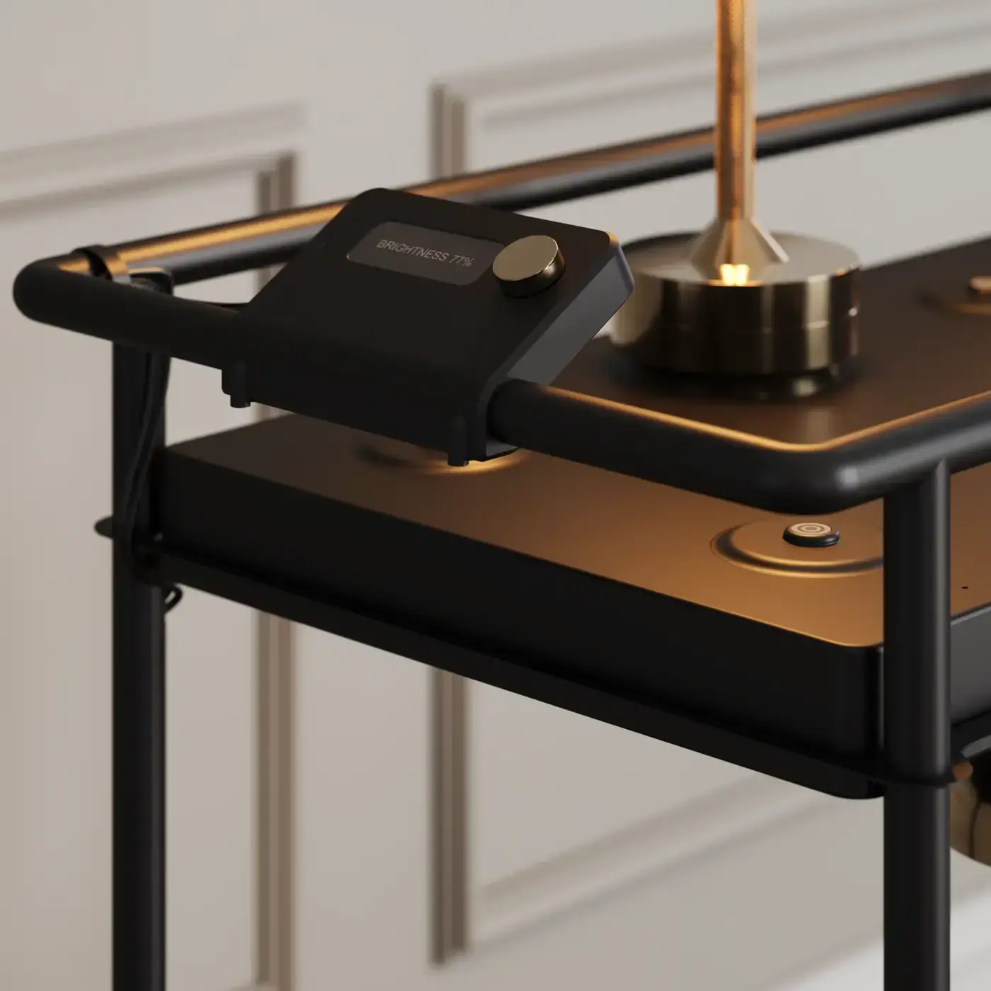 Serholt Cart console for centralized lamp control