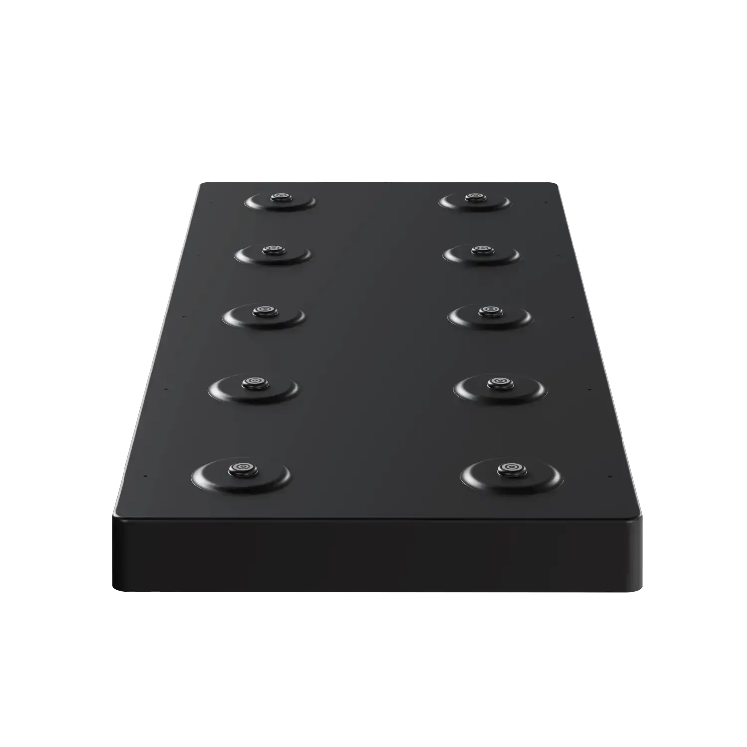 Charging station detail showing LED indicators